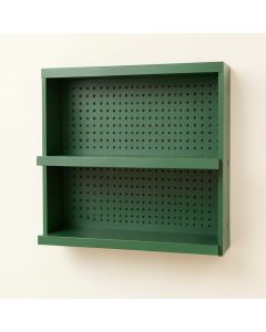 Pine Arc Empty Wall-Mounted Tool Organizer Panel (synthetic illustration; no displayed measurements)