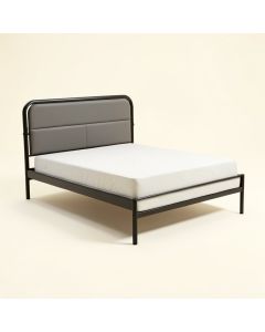 Steel Bed Frame (synthetic illustration; no displayed measurements)