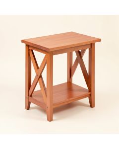 Hazel Arc Side Table (synthetic illustration; no displayed measurements)