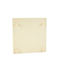 Birch Bluff Empty Wall-Mounted Tool Organizer Panel - Ivory