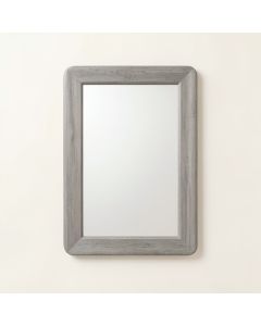 Hazel Bridge Framed Wall Mirror - Gray (synthetic illustration; no displayed measurements)
