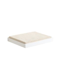 Slate Crossing Wall-Mounted Cat Perch - White (synthetic illustration; no displayed measurements)