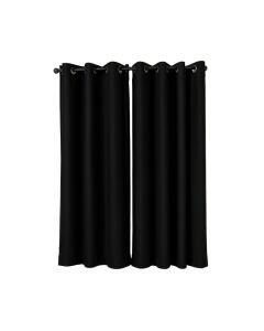 Lemond Sparkle Solid Blackout Thermal Grommet Curtain Panels