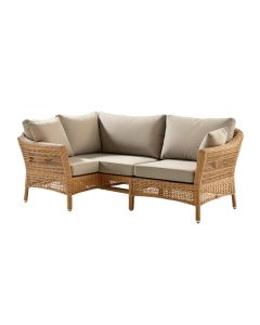 Darrius 4 Piece Teak Sofa Set With Cushions