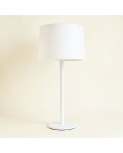 Hill Arc Floor Lamp With A Plain Fabric Shade (synthetic illustration; no displayed measurements)