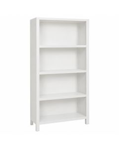 Stone Canyon Freestanding Bookcase - White