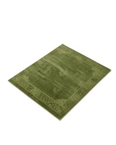 Plums Green Area Rug