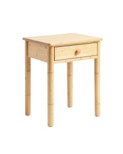 Vale Bend Side Table - Beige (synthetic illustration; no displayed measurements)