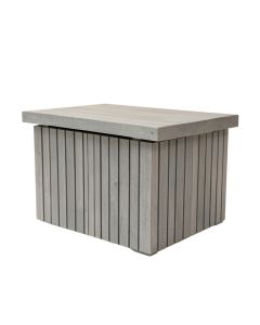 Rowan Bend Closed Outdoor Storage Box - Gray