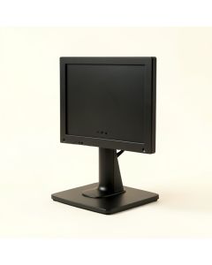 Swivel Universal Single Monitor Stand - Free-Standing Desk Stand Riser For 13-32 (synthetic illustration; no displayed measurements)
