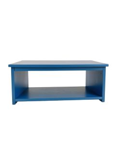 Hill Field Indoor Bench - Blue (synthetic illustration; no displayed measurements)
