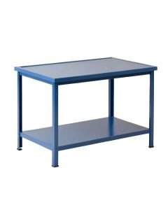 Dune Canyon Empty Workshop Workbench - Blue (synthetic illustration; no displayed measurements)