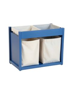 Alder Brook Laundry Sorting Station With Plain Removable Bags - Blue (synthetic illustration; no displayed measurements)