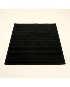 Clay Edge Bath Mat - Black (synthetic illustration; no displayed measurements)
