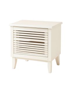 Reed Arc Nightstand - White