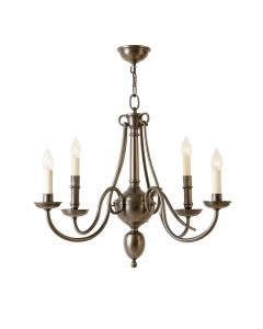 Senoia 5 - Light Candle Style Classic / Traditional Chandelier (synthetic illustration; no displayed measurements)
