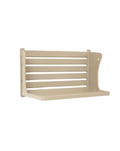 Linden Branch Wall-Mounted Entryway Organizer Shelf - Beige