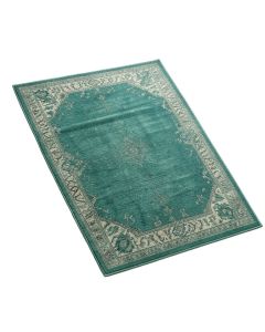 Gebhard Southwestern Teal Indoor/Outdoor Area Rug (synthetic illustration; no displayed measurements)