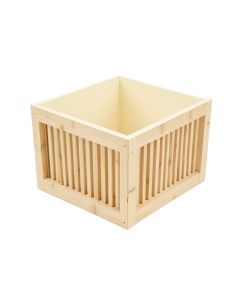 Clay Falls Empty Furniture-Style Litter Enclosure - Cream