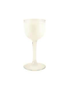 Hazel Branch Empty Candle Holder - White (synthetic illustration; no displayed measurements)