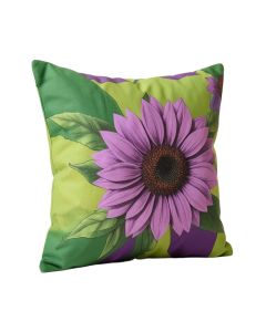 Laniel Sunflower Frenzy Flower Square Pillow Cover & Insert (synthetic illustration; no displayed measurements)