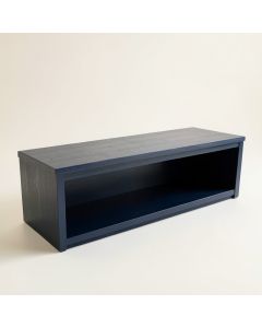 Linden Bend Shoe Storage Bench - Navy (synthetic illustration; no displayed measurements)