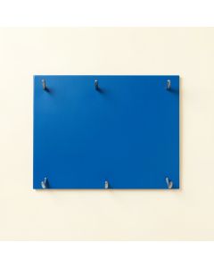 Willow Dell Empty Wall-Mounted Tool Organizer Panel - Blue (synthetic illustration; no displayed measurements)