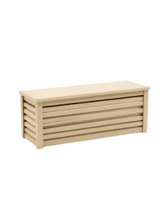 Wren Bridge Narrow Outdoor Storage Bench - Beige (synthetic illustration; no displayed measurements)