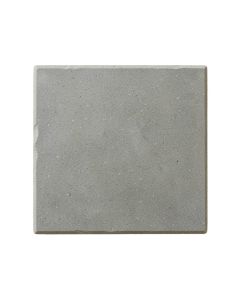 Pine Branch Uninstalled Square Decorative Tile - Gray