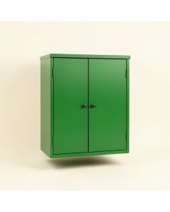 Laurel Canyon Wall-Mounted Laundry Cabinet - Green (synthetic illustration; no displayed measurements)