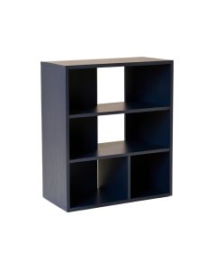 Sage Branch Desktop Shelving Unit - Navy