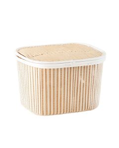 Hill Bend Laundry Hamper - White (synthetic illustration; no displayed measurements)