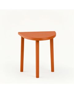 Meadow Bridge Compact Balcony Table - Terracotta (synthetic illustration; no displayed measurements)
