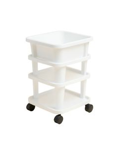 3-Tier Slim Rolling Laundry Cart