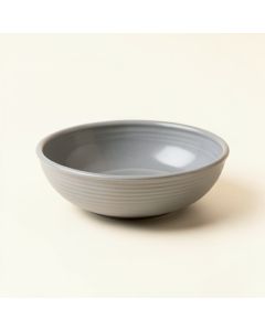 Rowan Crest Dining Bowl - Gray (synthetic illustration; no displayed measurements)