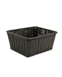 Dune Bend Empty Storage Basket - Black (synthetic illustration; no displayed measurements)