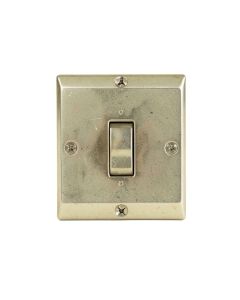 Classic Beaded 1-Gang Toggle Light Switch Wall Plate