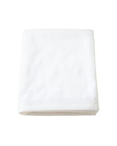 Ridge Crossing Bath Towel - White (synthetic illustration; no displayed measurements)