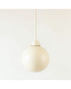 Fern Dell Pendant Light Suspended From One Plain Cable - Ivory (synthetic illustration; no displayed measurements)