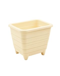 Brook Brook Empty Raised Planter - Ivory (synthetic illustration; no displayed measurements)