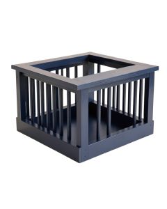 Glen Bluff Empty Furniture-Style Pet Crate - Navy