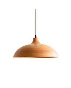 Willow Branch Pendant Light Suspended From One Plain Cable - Terracotta (synthetic illustration; no displayed measurements)