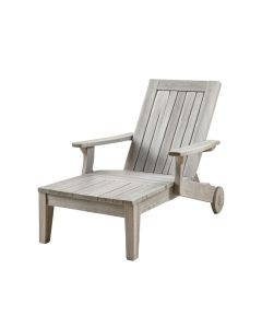 Moss Brook Outdoor Lounge Chair - Gray (synthetic illustration; no displayed measurements)