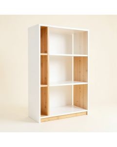 Linden Dale Freestanding Bookcase - White (synthetic illustration; no displayed measurements)