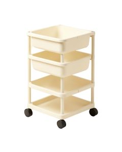 4-Tier Slim Rolling Laundry Cart