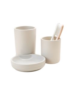 Malek 4 Piece Bathroom Accessory Set