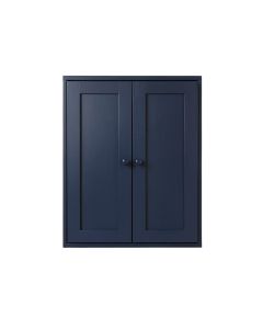 Cove Brook Wall-Mounted Entry Cabinet - Navy