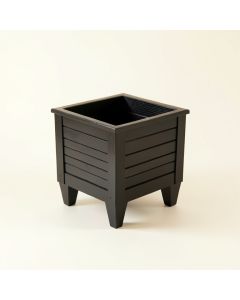 Summit Arc Empty Raised Planter - Black (synthetic illustration; no displayed measurements)