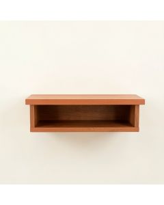 Cliff Arc Wall-Mounted Shelf (synthetic illustration; no displayed measurements)