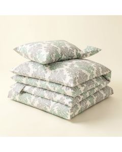 Kappler Reversible Damask Cotton 7 Piece Comforter Set (synthetic illustration; no displayed measurements)